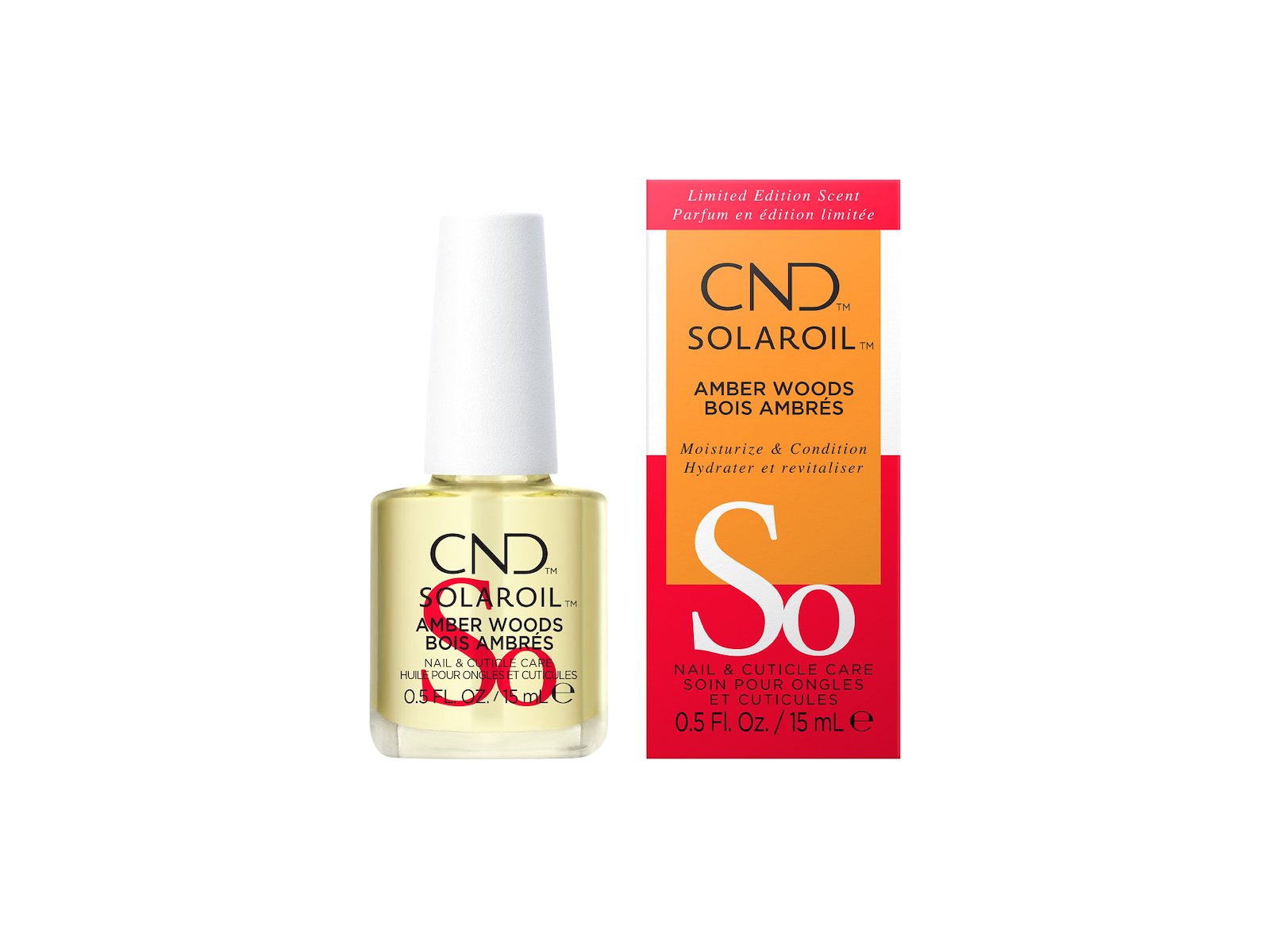 CND™ SolarOil™ Amber Woods – Limited Edition 15ml