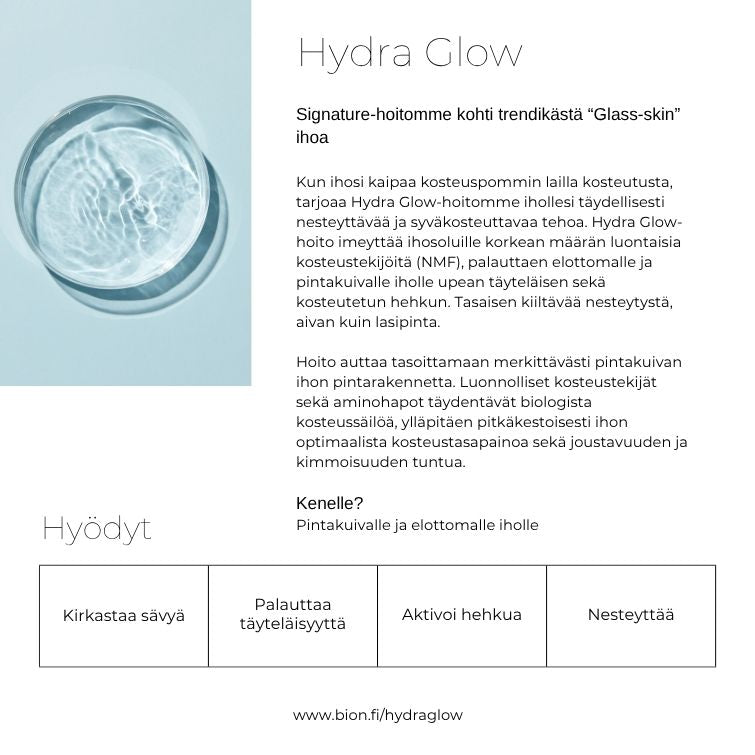 Tutustumistarjouksena BiON hoidot